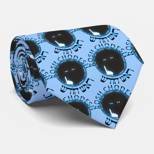 Rosh Chodesh Krawatte (Gerollt)