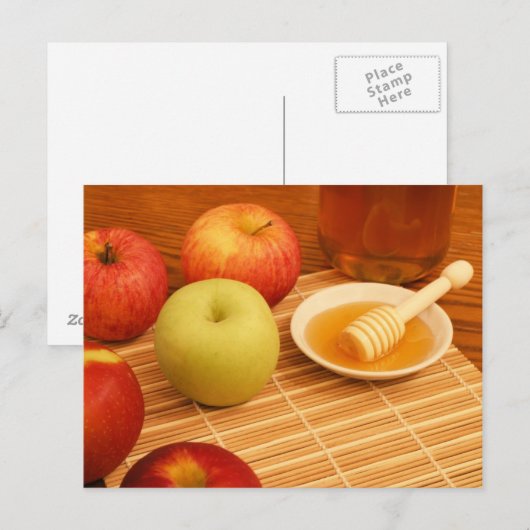 Rosh Hashana 2 Postkarte (Vorne/Hinten)