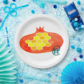 Rosh Hashana Art Pappteller (Party)