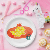 Rosh Hashana Art Pappteller (Party)