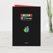 Rosh Hashana greeting card Karte (Rückseite)