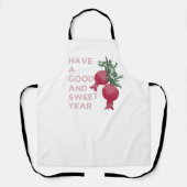 Rosh Hashana jüdisches Neujahr wünscht ww. Granata Schürze (Vorderseite)