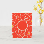 Rosh Hashana-Karte Karte (Gelbe Blume)