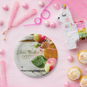 Rosh HaShana Papierplatte Pappteller (Party)