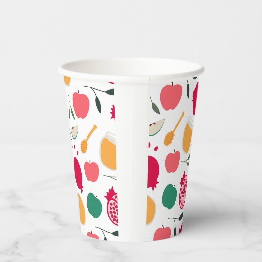 Rosh Hashana Pappbecher (Rechts)