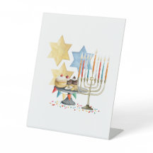 Rosh Hashana-Tischzeichen