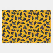 Rosh Hashanah 3 Stilvolle Festung Elegant Urlaub Geschenkpapier Set (Vorderseite 3)