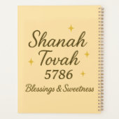 Rosh Hashanah 5786 Planner – Blessings & New Begin Planer (Rückseite)