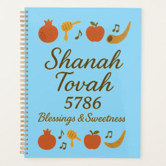 Rosh Hashanah 5786 Planner – Blessings & New Begin Planer