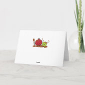 Rosh Hashanah Apfel Granatapfel Honig Jüdisch neu Karte (Rückseite)