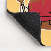 Rosh Hashanah Apfel-Granatapfelhonig jüdisch Mousepad (Ecke)