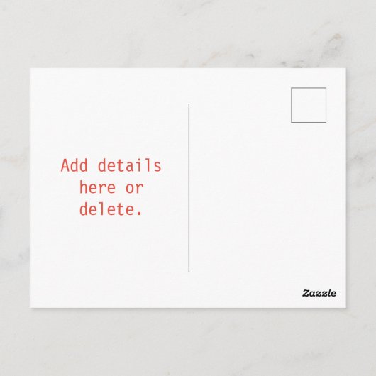 Rosh Hashanah Apple Tree mit Vögeln & Schmetterlin Postkarte (Rückseite)