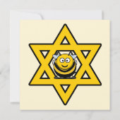 Rosh Hashanah Bee Star von David Einladung (Rückseite)