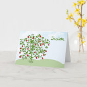 Rosh Hashanah Card Karte (Gelbe Blume)