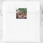 Rosh Hashanah Cards Geschenke Quadratischer Aufkleber (Tasche)