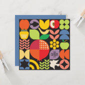 Rosh Hashanah Corporate Jüdische Neujahrsgrüße Karte (Vorderseite/Rückseite Beispiel)