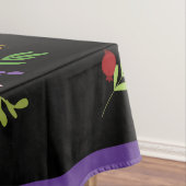Rosh Hashanah farbiger Oval-Blumenkranz Tischdecke (Beispiel)