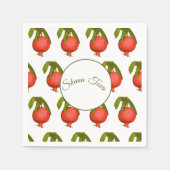 Rosh Hashanah Fest Neujahr Sweet Pomegranate Serviette (Vorderseite)