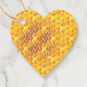 Rosh Hashanah Jewish New Year Gold Honey Comb Geschenkanhänger (Vorderseite)