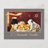 Rosh Hashanah | Jüdische Neujahrsfeine Kunst Postkarte (Vorderseite)