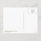 Rosh Hashanah. Jüdische Neujahrskunst Feiertagspostkarte (Rückseite)