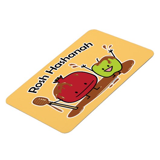 Rosh Hashanah jüdisches neues des Magnet (Linke Seite)