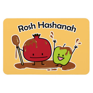 Rosh Hashanah jüdisches neues des Magnet