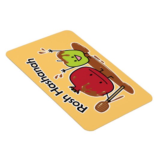 Rosh Hashanah jüdisches neues des Magnet (Rechte Seite)