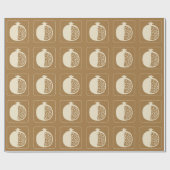 Rosh Hashanah Jüdisches Neujahr Geschenkpapier (Flach)