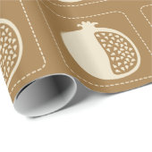 Rosh Hashanah Jüdisches Neujahr Geschenkpapier (Rolleneckpunkt)