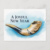 Rosh Hashanah Jüdisches Neujahr Postkarte (Vorderseite)