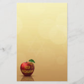 Rosh Hashanah Juwish New Year Honey Apple Briefpapier (Vorderseite)