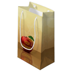 Rosh Hashanah Juwish New Year Honey Apple Kleine Geschenktüte
