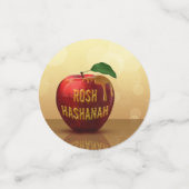 Rosh Hashanah Juwish New Year Honey Apple Konfetti (Klein Vorderseite)