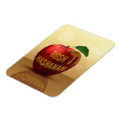 Rosh Hashanah Juwish New Year Honey Apple Magnet (Linke Seite)