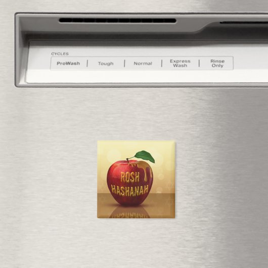 Rosh Hashanah Juwish New Year Honey Apple Magnet (In Situ (Geschirrspüler))
