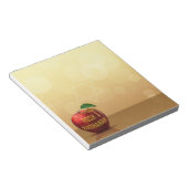 Rosh Hashanah Juwish New Year Honey Apple Notizblock (angewinkelt)