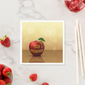 Rosh Hashanah Juwish New Year Honey Apple Serviette (Beispiel)