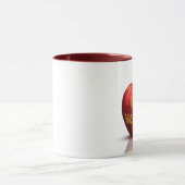 Rosh Hashanah Juwish New Year Honey Apple Tasse (Zentrum)