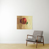 Rosh Hashanah Juwish New Year Honey Apple Wandteppich (Beispiel (Horizontal))