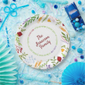 Rosh Hashanah Juwish New Year Shana Tovah auf WHIT Pappteller (Party)