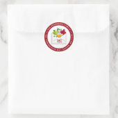 Rosh Hashanah Juwish New Year Shana Tovah Runder Aufkleber (Tasche)