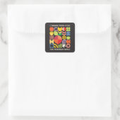 Rosh Hashanah l'Shana Tova Judensticker Quadratischer Aufkleber (Tasche)