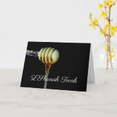 Rosh Hashanah L'shana Tova Karte (Gelbe Blume)