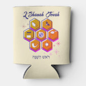 Rosh Hashanah L'SHANAH TOVAH Dosenkühler (Vorderseite)