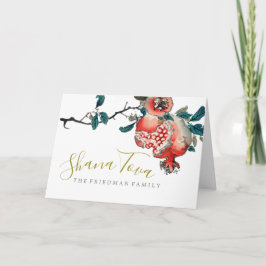 Rosh Hashanah New Year Sweet Pomegranate Karte