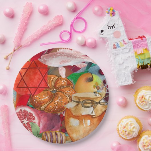 Rosh Hashanah Paper Tellers Pappteller (Party)