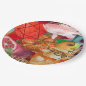 Rosh Hashanah Paper Tellers Pappteller (Schrägansicht)