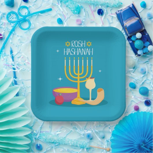 Rosh Hashanah Pappteller (Party)