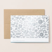 Rosh Hashanah Party Real Foil Einladungen (Rückseite mit Umschlag)